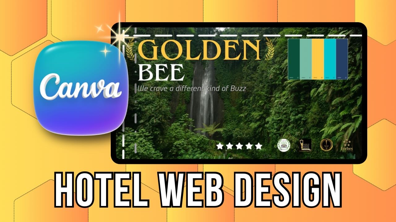 Canva hotel web design